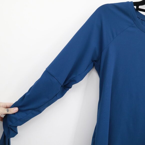 Fabletics Pullover Tee Women S Blue Athletic Sporty Active Gym Workout Outdoor - Picture 4 of 16